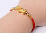 Bixie Rode String Armband - Moon Dance Charms