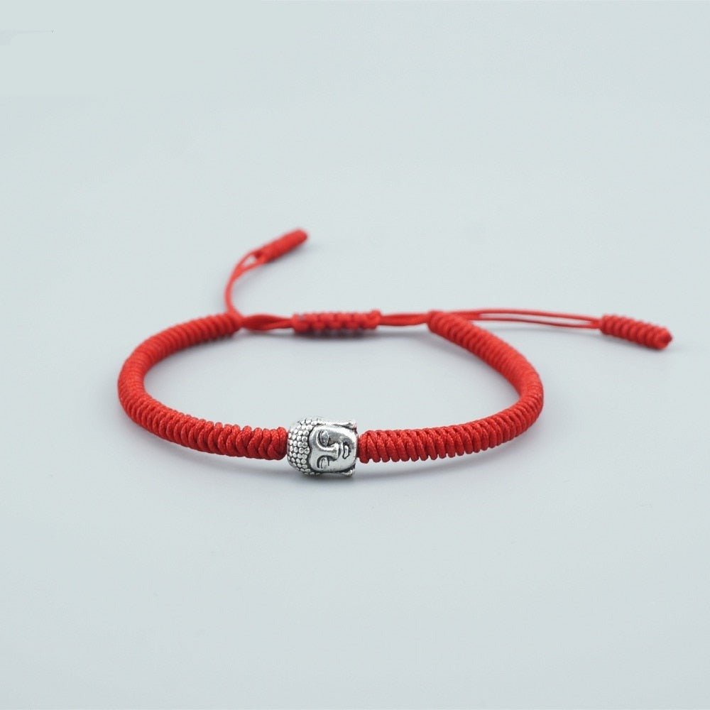 Red String Bracelet Buddha Charm Moon Dance Charms