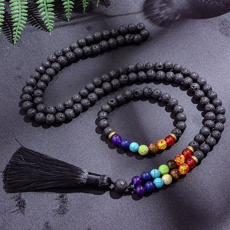 Powerful Crystal Chakra Mala Beads - For Prayer & Meditation – I Love  Chakra International