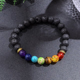 Sette Chakra Mala + Bracciale Chakra gratuito - Ciondoli della danza della luna