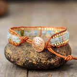 Bracelet en Amazonite souple