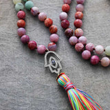 Spirituele 108 kralen Mala ketting - Moon Dance Charms