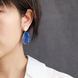 Boucles d'oreilles en pierre de déclaration - Moon Dance Charms