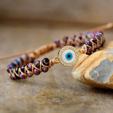 Bracciale in pietra dolce malocchio - Ciondoli della danza della luna