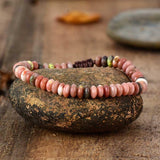 Lepidolite Beaded Bracelet