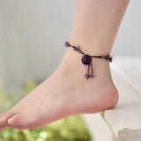 Bracelet de cheville en cristal