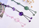 Bracelet de cheville en cristal