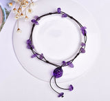 Bracelet de cheville en cristal