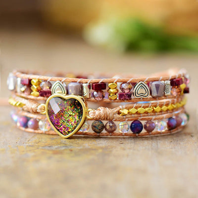 The Loveliest Vegan Wrap Bracelet