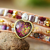 La pulsera envolvente vegana más encantadora: Moon Dance Charms