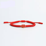 Tibetan Knot Red Protection Bracelet