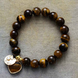Tijgeroog Kristallen Armband - Moon Dance Charms