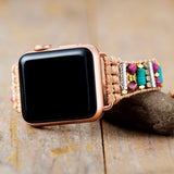 Gekralen Apple Watch-bandje Vrouw - Moon Dance Charms