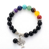 Chakra-Baum des Lebens-Armband