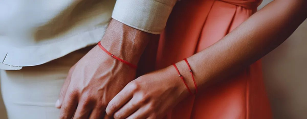 2x Bracciale Filo Rosso Regolabile Portafortuna Protezione 2x Bracciale Filo Rosso Regolabile Portafortuna Protezione