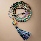 7 stones chakra mala beads