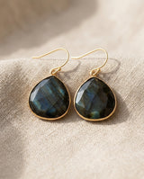 Labradorite tone Earrings - Moon Dance Charms