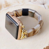 Agate Apple Watch bandje vrouw  – Natuurlijke stenen band - Moon Dance Charms