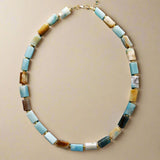 Amazonite Bead Necklace - Moon Dance Charms