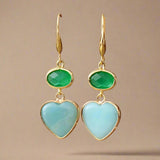 Amazonite Earrings - Moon Dance Charms