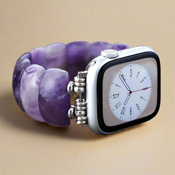 Amethyst Apple Watch Band Stretchable - Moon Dance Charms