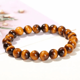 Aurora Tiger Eye Beaded Bracelet - Moon Dance Charms