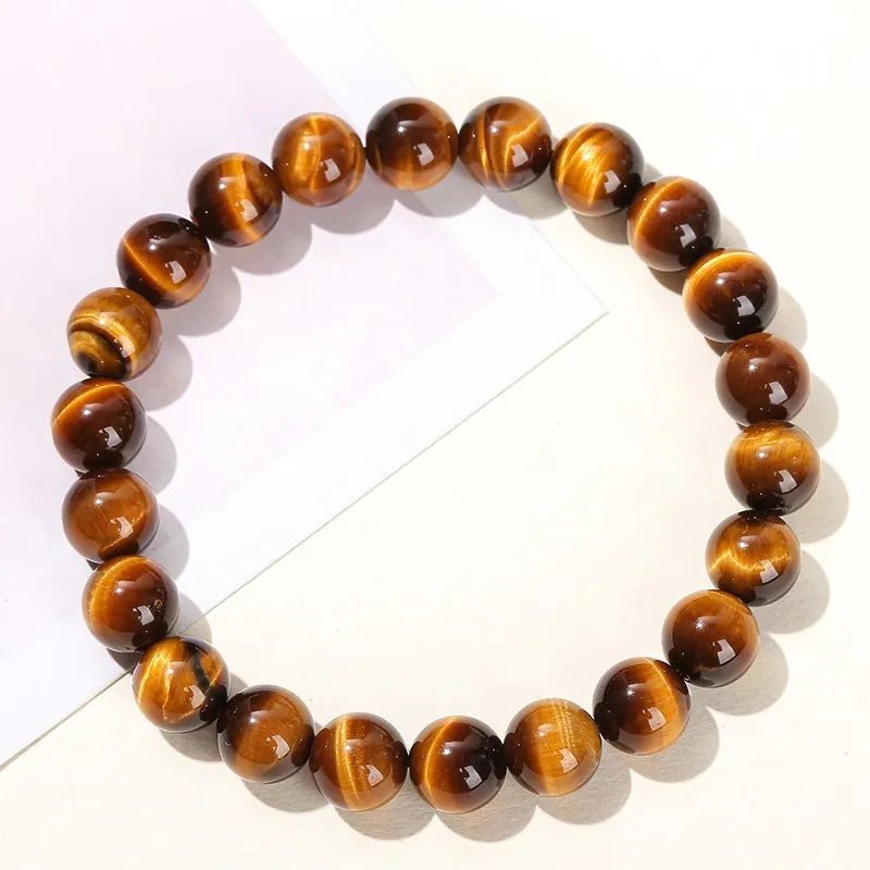 Aurora Tiger Eye Beaded Bracelet - Moon Dance Charms