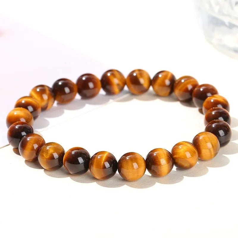 Aurora Tiger Eye Beaded Bracelet - Moon Dance Charms