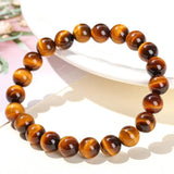 Aurora Tiger Eye Beaded Bracelet - Moon Dance Charms