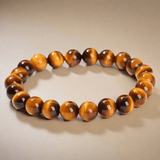 Aurora Tiger Eye Beaded Bracelet - Moon Dance Charms