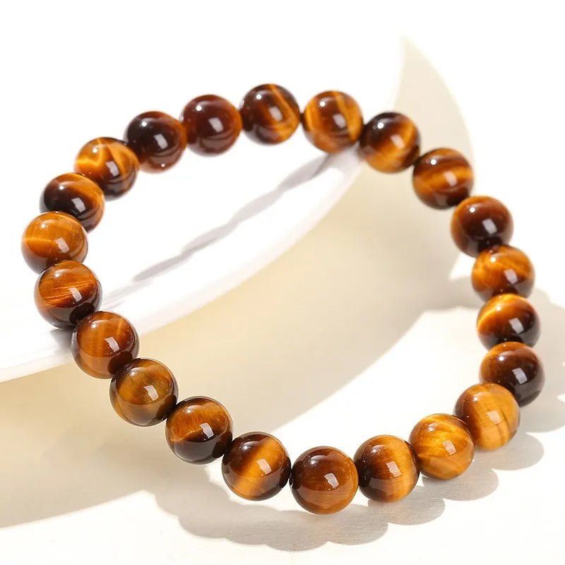 Aurora Tiger Eye Beaded Bracelet - Moon Dance Charms