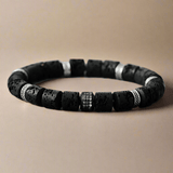 Black Lava Rock Bracelet - Moon Dance Charms