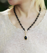 Black Obsidian Gemstone Necklaces - Moon Dance Charms