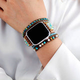 Bohemian Apple Watch Band Wrap - Moon Dance Charms