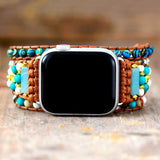 Bohemian Apple Watch Band Wrap - Moon Dance Charms