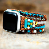 Bohemian Apple Watch Band Wrap - Moon Dance Charms