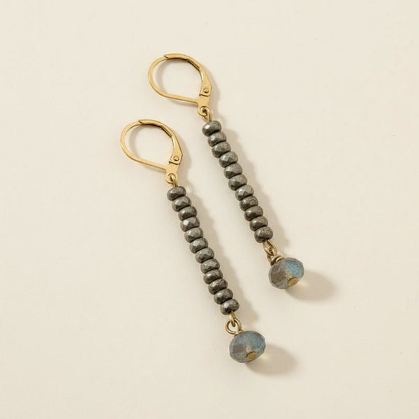 labradorite earrings