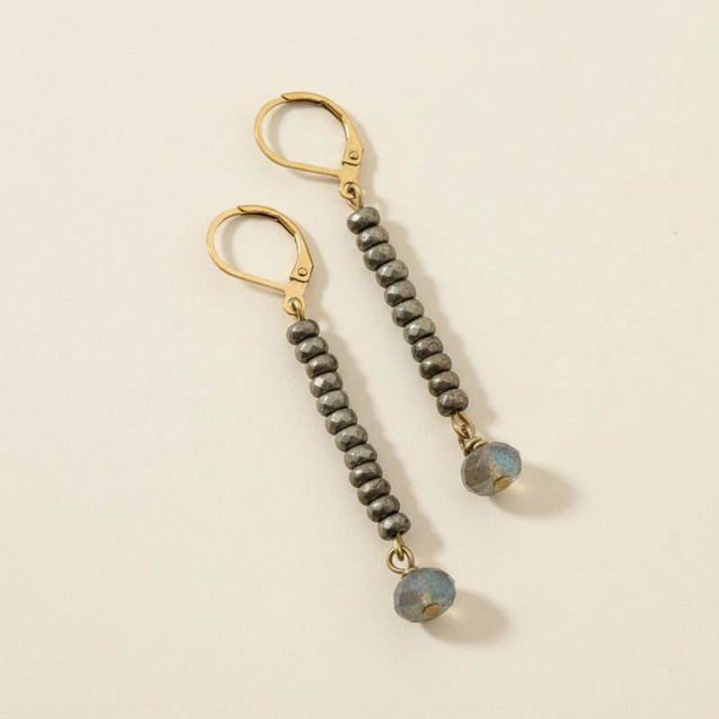 labradorite earrings