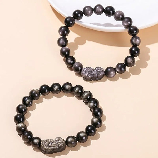 Carved Pixiu Bracelet - Moon Dance Charms