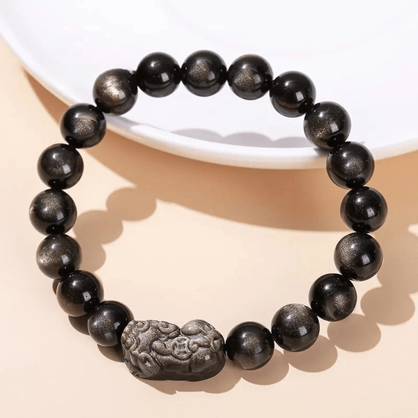 Carved Pixiu Bracelet - Moon Dance Charms