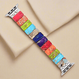 Chakra Energy Apple Watch Beaded Band - Moon Dance Charms