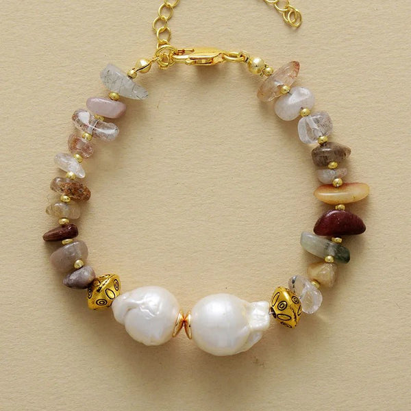 Crystals and Pearls Bracelet - Moon Dance Charms