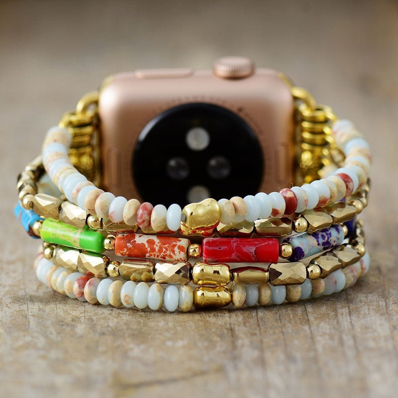 Diva Apple Watch Bead Band - Moon Dance Charms