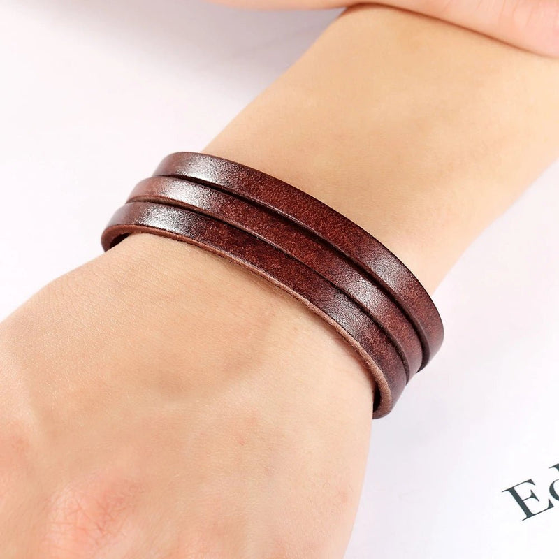 Double Layer Bracelet For Men - Moon Dance Charms