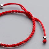 Elephant Charm Red Thread Bracelet | 925 Sterling Silver - Moon Dance Charms