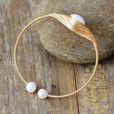 Freshwater Pearl Cuff Bracelet - Moon Dance Charms