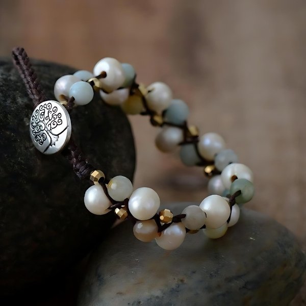 Goddess Freshwater Pearls Bracelet - Moon Dance Charms