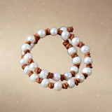 Handcrafted Freshwater Pearl Leather Choker - Moon Dance Charms