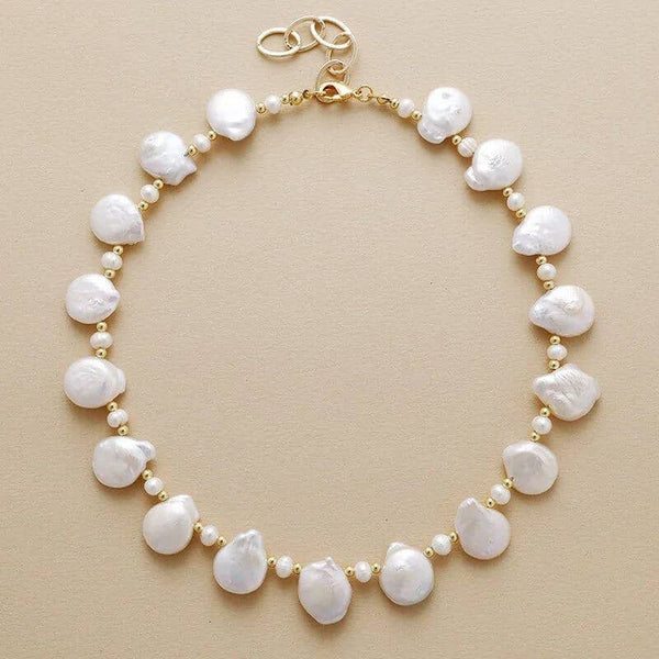 Keshi Pearl Choker Necklace | Elegant Bridal Gift | Moon Dance Charms