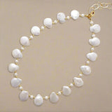 Keshi Pearl Statement Necklace | Freshwater Pearl Choker - Moon Dance Charms